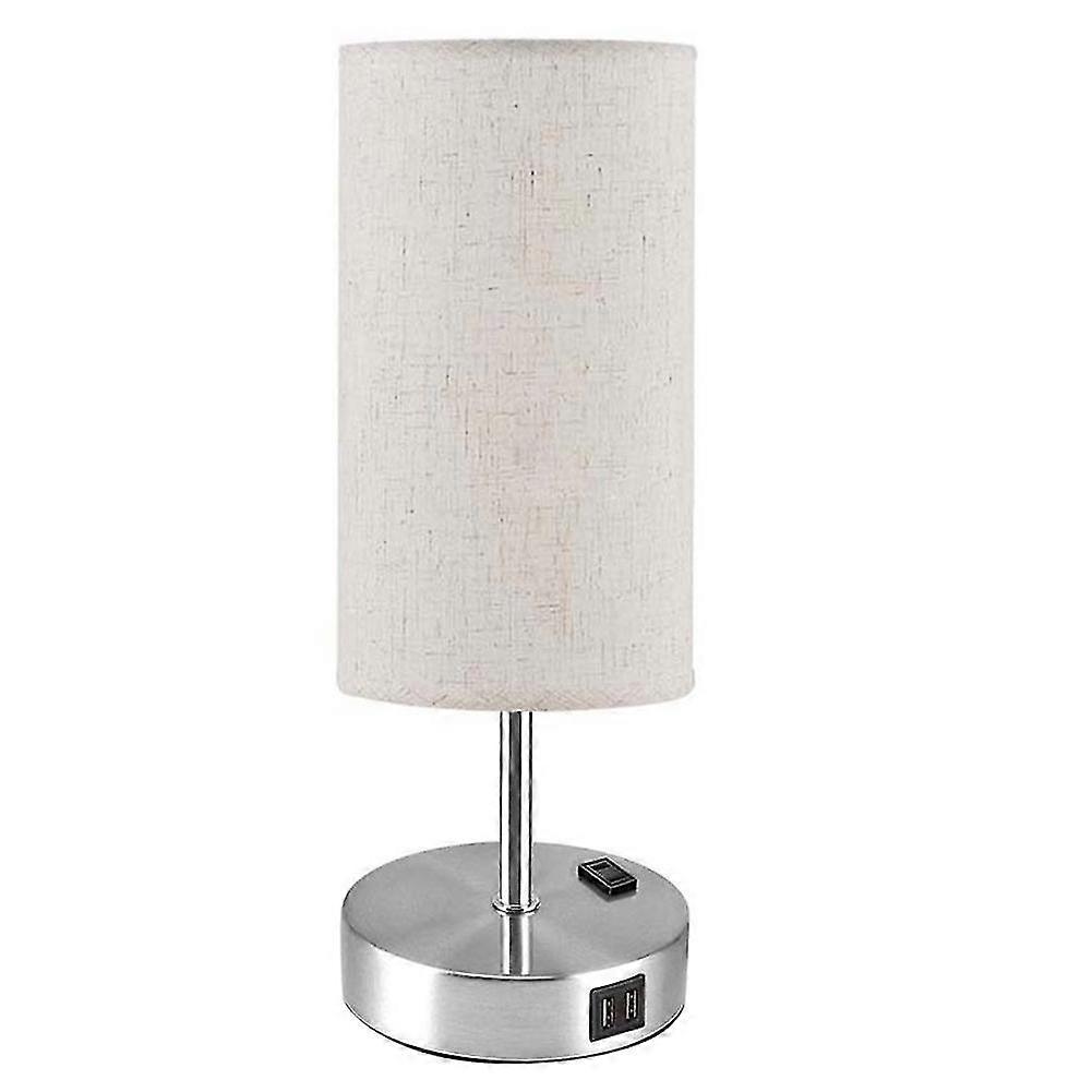 Nachttischlampe Fürs Bett Mit 2 Usb-chars Und Tisch Fürs Bett
