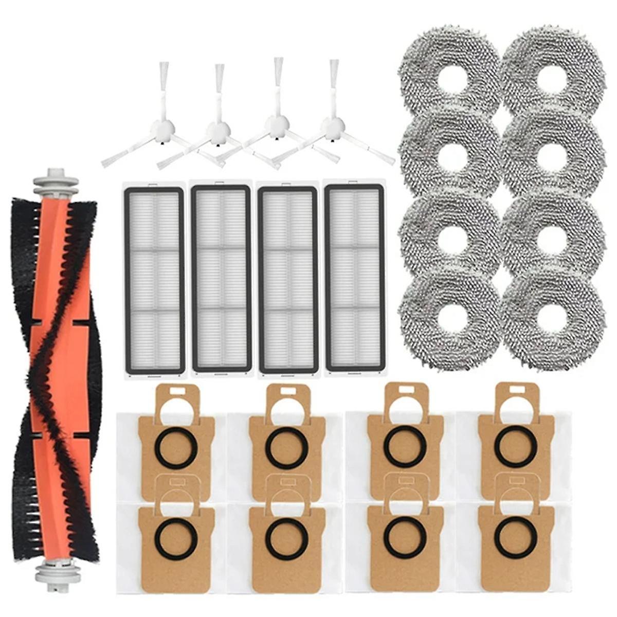 Ersatzteile Für Roboterstaubsauger Omni 1s B101cn B116/ S10 S10+: Hauptbürste, Tücher, Hepa-filter Und Staubbeutel.