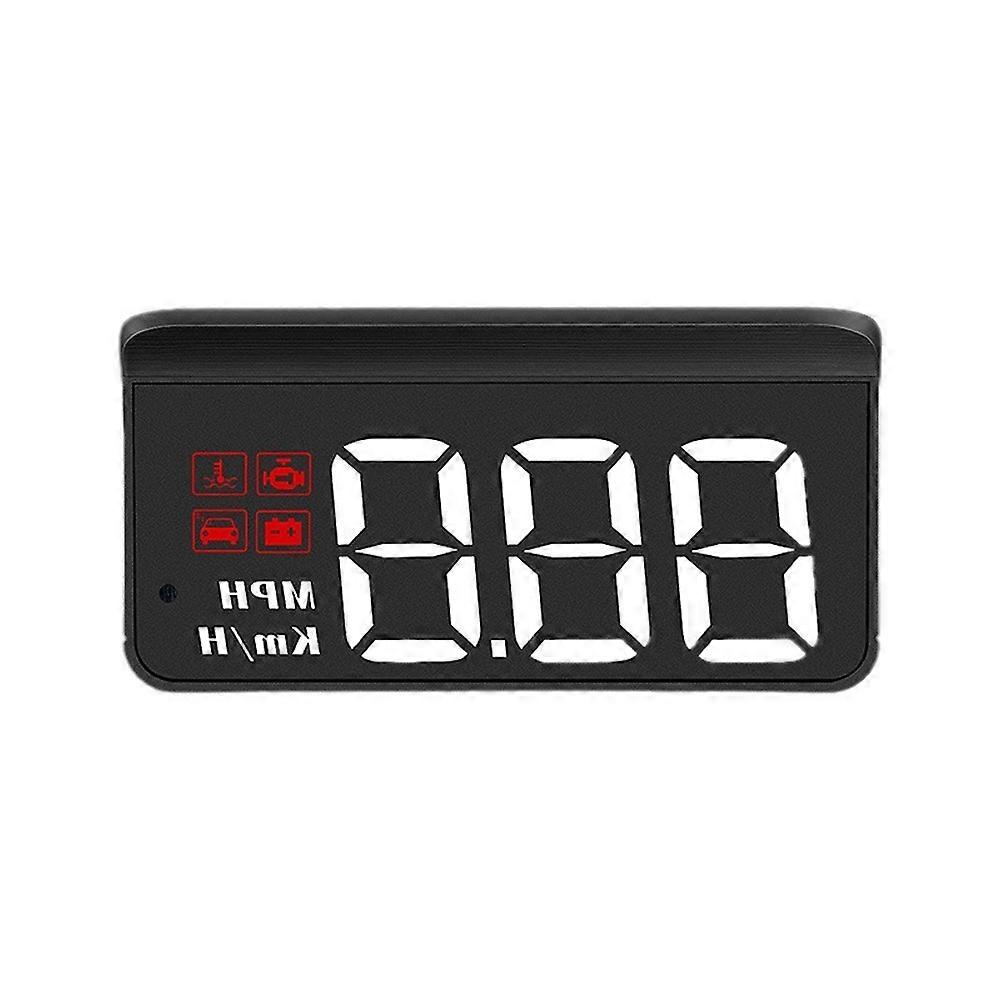 M3 Obd2 Hud Auto-projektor-display, Digitaler Tachometer, Temperatur- Und Spannungsüberwachung Mit Kmh/mph Und Alarmsystem