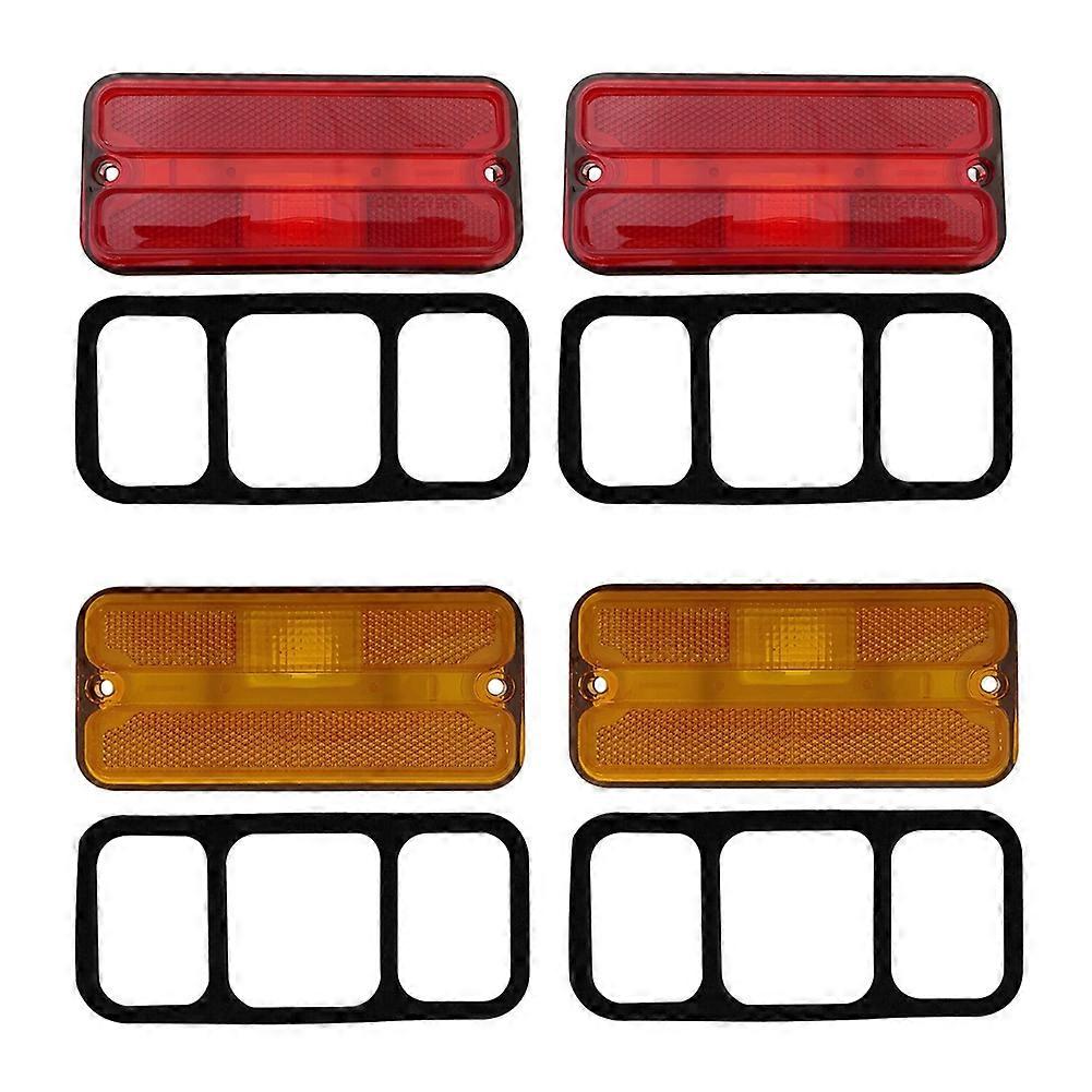 Für 1968–1972 Chevy & Gmc Pickup Trucks Auto Vorne/hinten Seitenmarkierungs-parklicht-abdeckungsschalen Ohne Glühbirne/steckdose