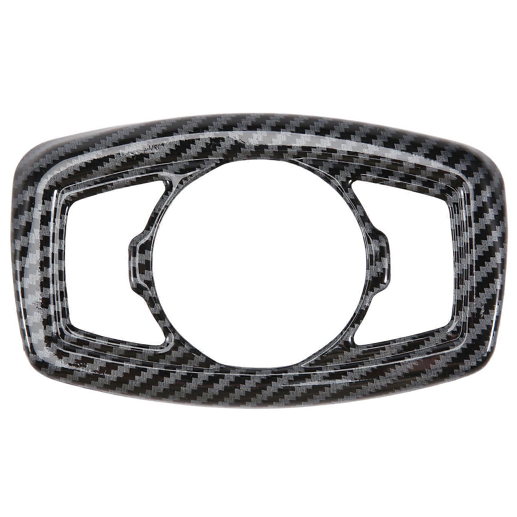 Carbon Fiber Scheinwerfer Lampe Schalter Abdeckung Trim Control Button Rahmen Für / Everest 2015-2021 Zubehör