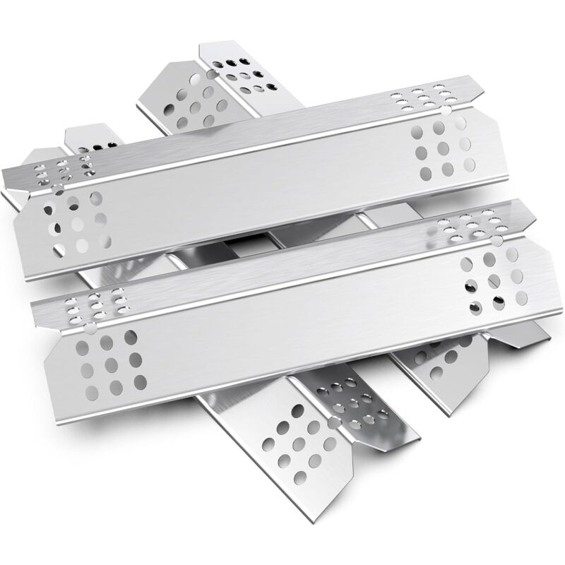4er-pack 38,1 Cm Universal-wärmeverteiler, Universal-ersatzteile Für Flavorizer Bars, Kompatibel Mit Den Meisten Gasgrillmodellen, Grill-wärmeplatten (edelstahl)