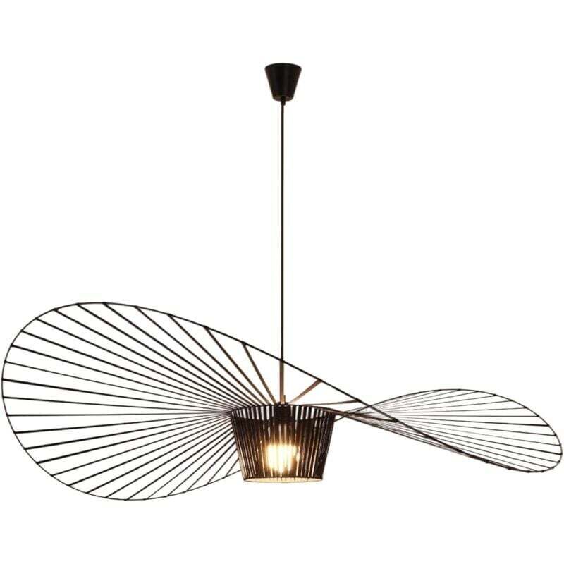 Retro-pendelleuchte, Geeignet Für Wohnzimmer, Küche, Schlafzimmer, Innenbeleuchtung, E27 Led-lampe Max. 40w (80 Cm) [energieklasse F]
