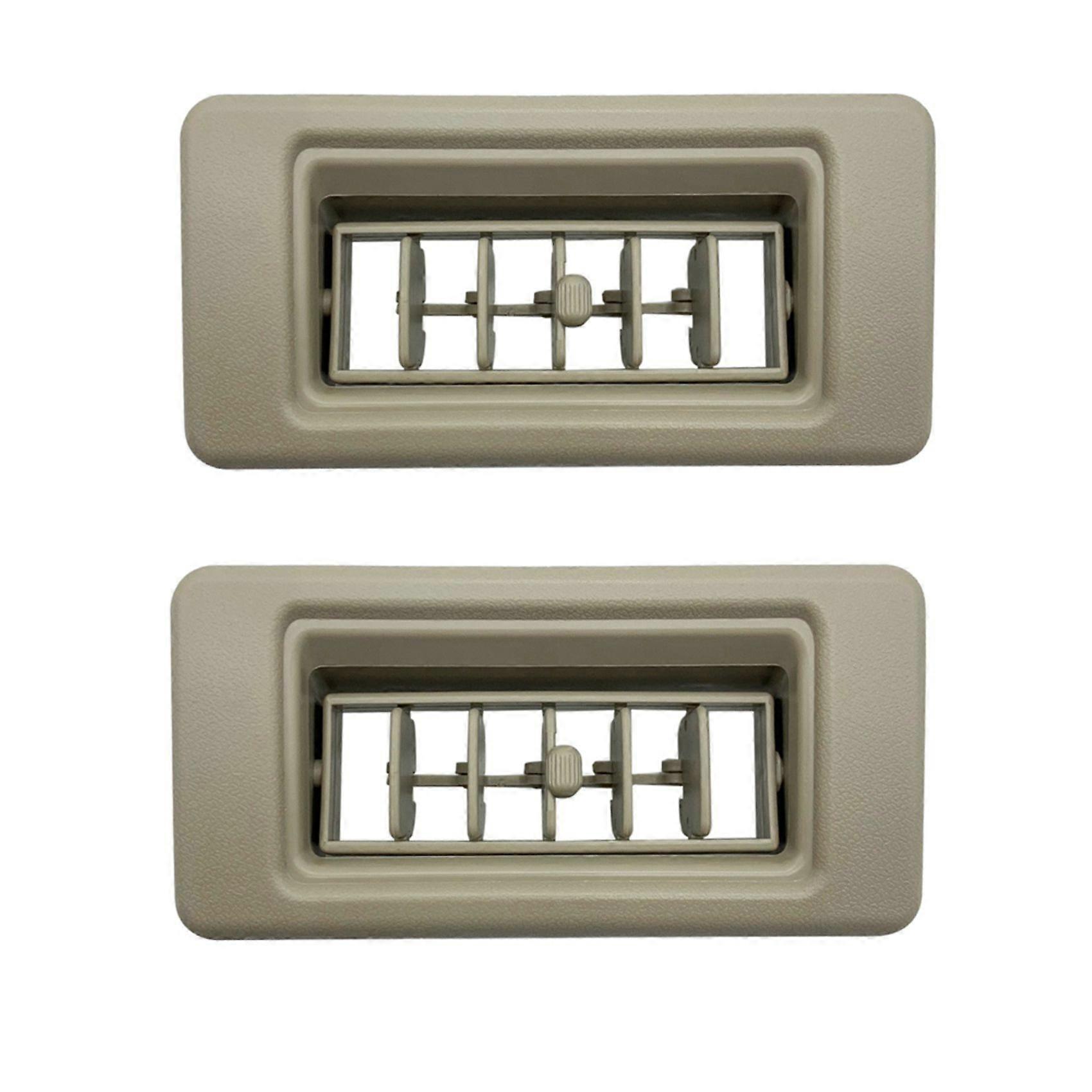 2er-pack Klimaanlagen-dachlüftungsgitter (mr360996/mr360997) Für Mitsubishi Pajero V33/v43/v45/v73/v75 (beige)