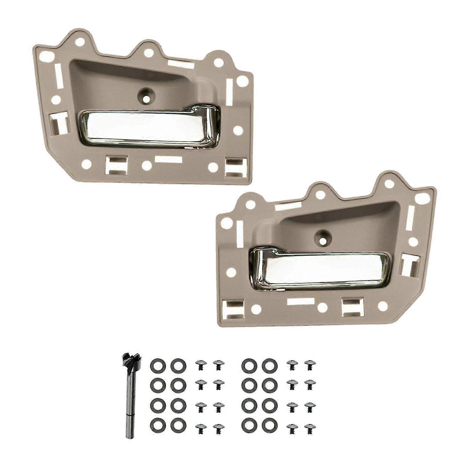 2-teiliges Innentürgriff-set Hinten Links Und Rechts Für Grand Beige Und Chrom 2005–2011
