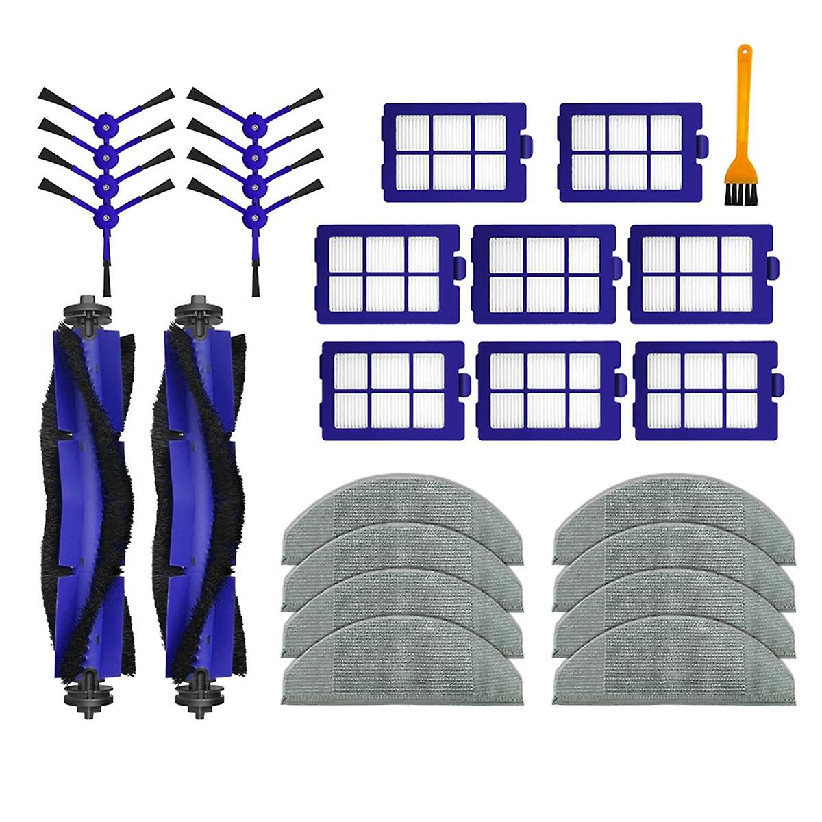 Ersatzteile Für Robovac X8 Hybrid Kit, Zubehör, Hauptseitenbürste, Hepa-filter, Reinigungstücher