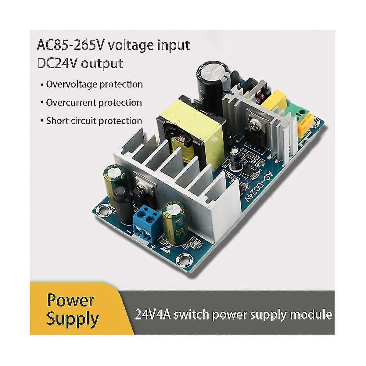 Tableau De Commutation Élevé 100w 24v 4a Ac85-265v 50hz / 60hz Ac- Suppl