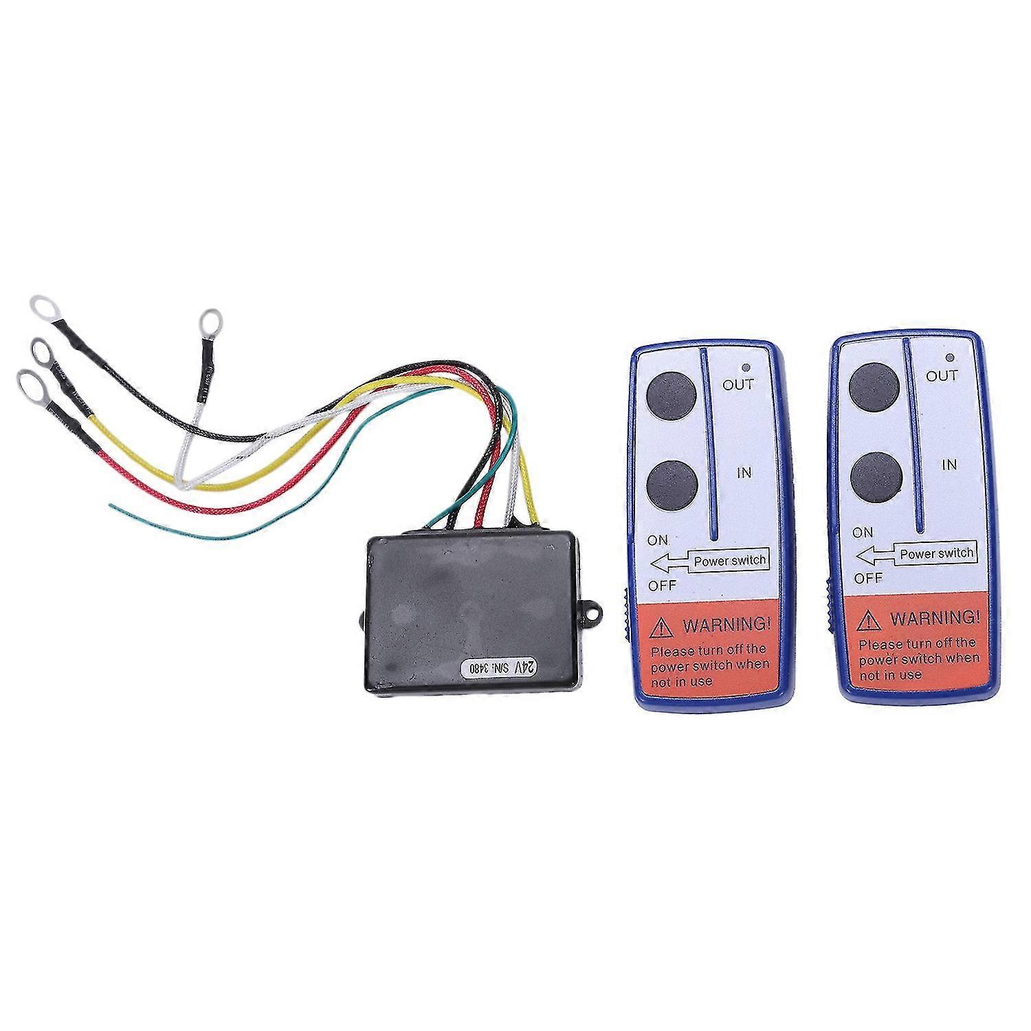 Bergungswinde, Kabellose Fernbedienung, Twin Combo, Atv, Lkw, 24 V, 24 Volt