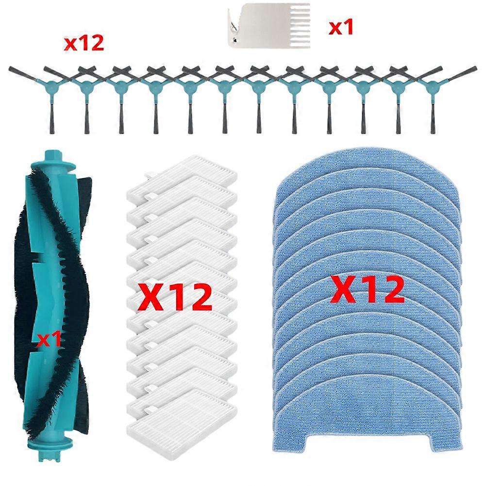 Ersatzteile Für Dreame Mova E10, E20 Plus Staubsauger / Find E10, E20 Pro Plus: Hauptwalze, Seitenbürste, Hepa-filter