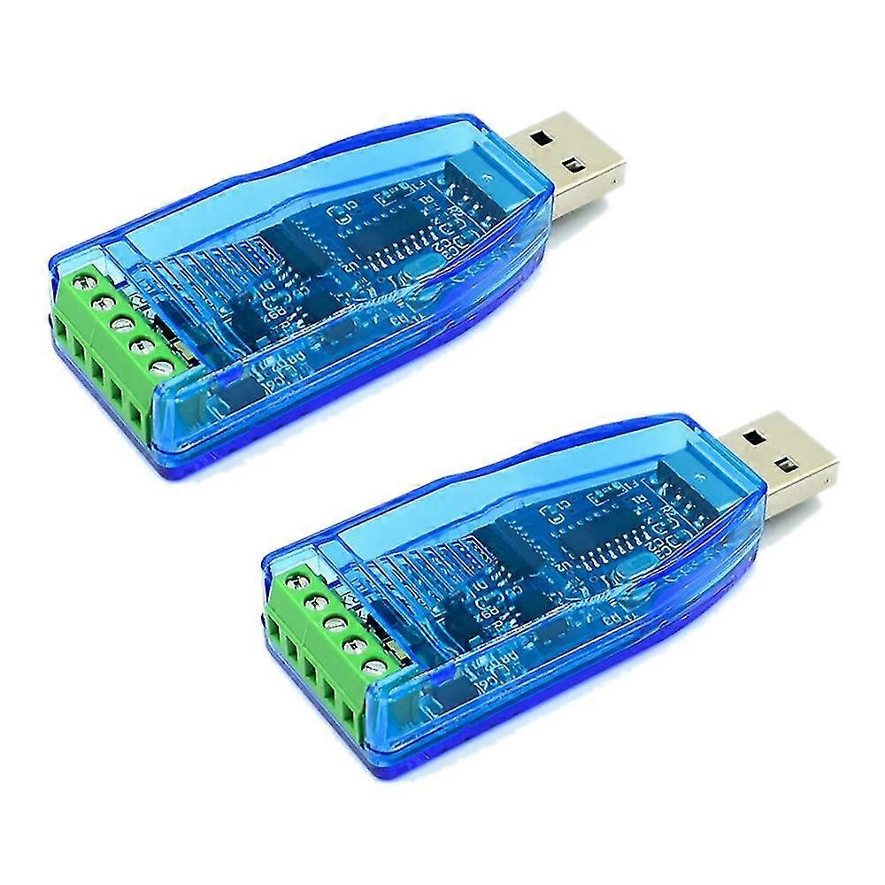 2 Stücke Usb Zu Rs485 Konverter Isolation Modul Upgrade Industrielle Tvs Esd Schutz Rs-485 Standard Connector Board Ch340e