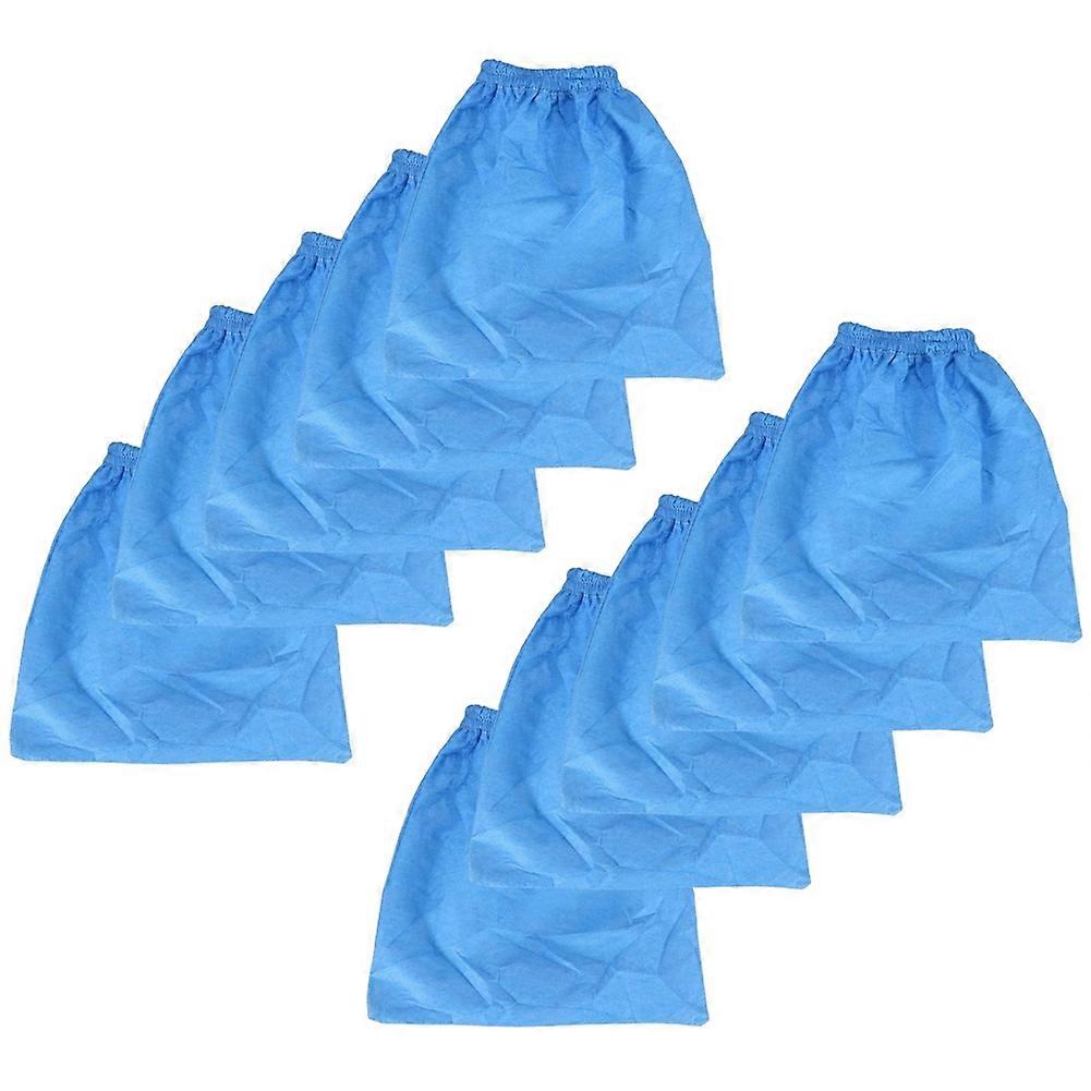 Set Mit 10 Blauen Textilbeuteln Für Den Trockenfilter Des Parkside Nass- Und Trockensaugers