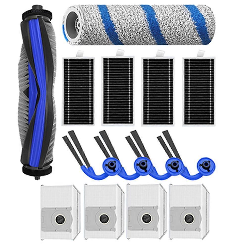 Zubehör Und Ersatzteile Für Ecovacs Deebot X11 Omnicyclone / X11 Pro Omni: Hauptseitenbürste, Hepa-filter, Reinigungswalze.