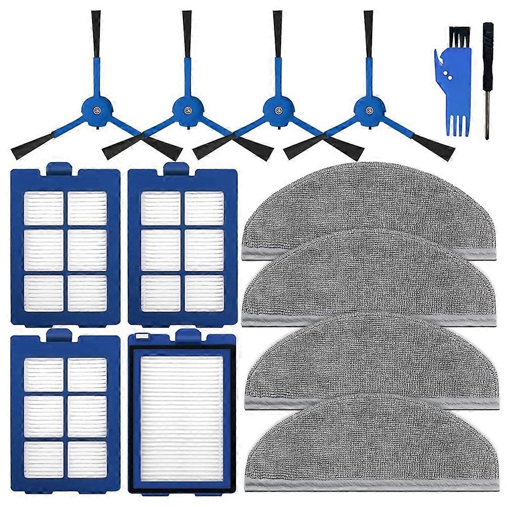 Ersatz-hepa-filter, Seitenbürste Und Tücher Für Robovac X8 Hybrid-roboterstaubsauger – Ersatzteile Für Robovac X8 Hybrid-roboterstaubsauger