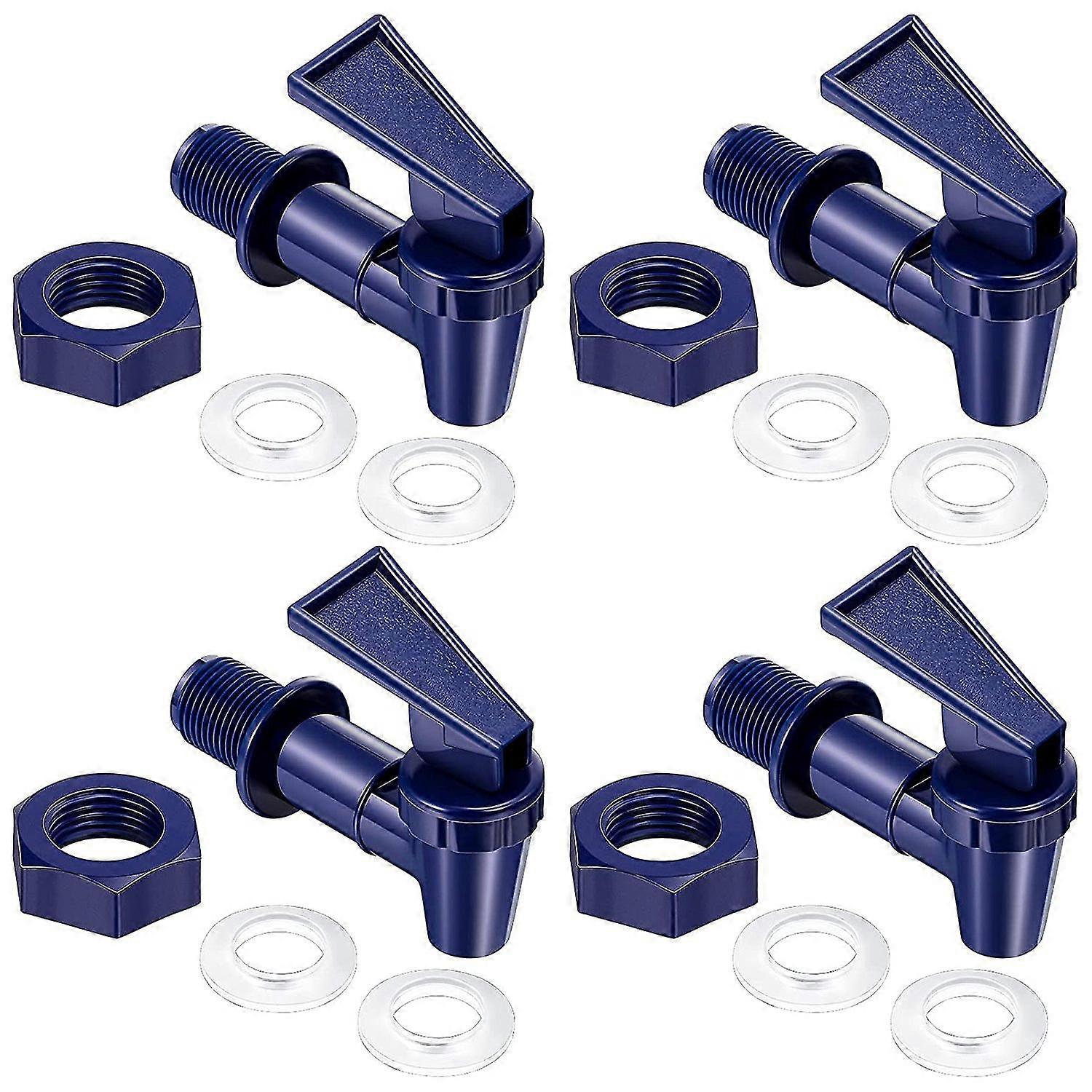 4-teiliges Ersatz-kühlwasserhahn-wasserflaschenkrug, Spender-wasserhahn-set, Wiederverwendbarer Wasserhahn-auslauf