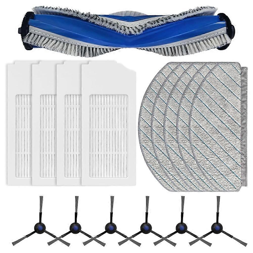 Hauptseitenbürste, Hepa-filter Und Reinigungstuch Für Ecovacs Deebot N20/n20 Plus/n20 Pro Plus Roboterstaubsauger