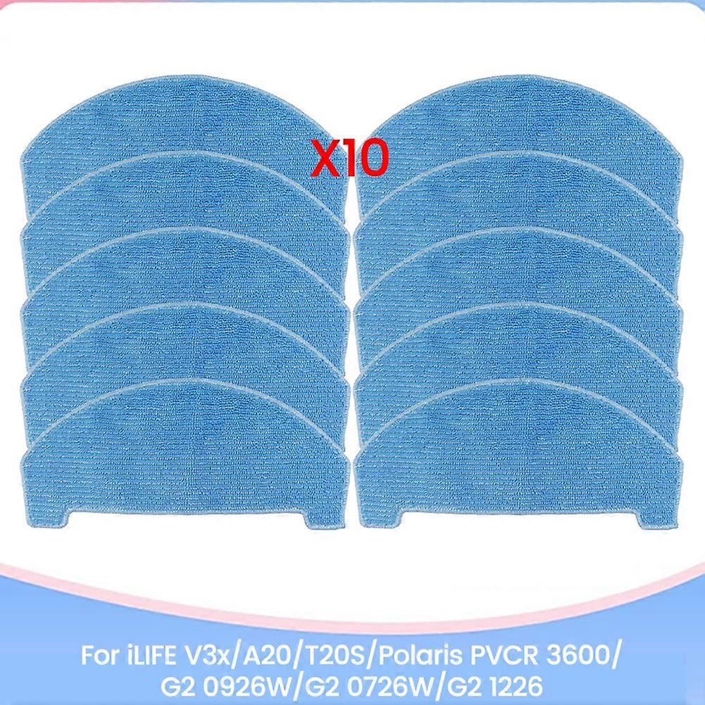 Ersatztücher Für Ilife V3x/a20/t20s/polaris Pvcr 3600/g2 0926w/g2 0726w/g2 1226 Moppblätter