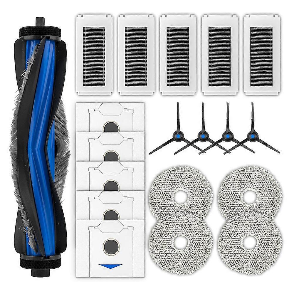 Packung Mit 20 Ersatzteilen, Kompatibel Mit Den Roboterstaubsaugern Ecovacs Deebot N30 Omni Und N30 Pro Omni.zubehörset