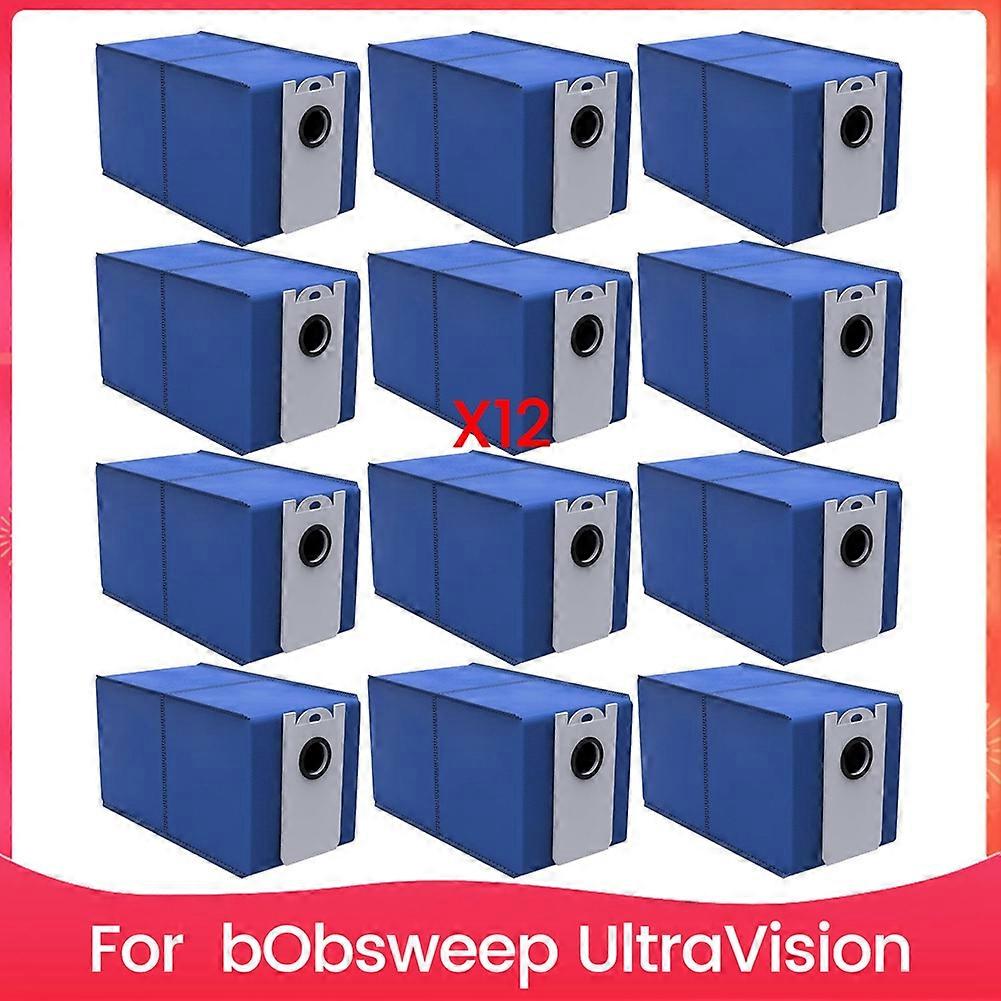 12er-pack Ersatzstaubbeutel Für Den Selbstentleerenden Roboterstaubsauger Bobsweep Ultravision, Einweg-staubbeutel