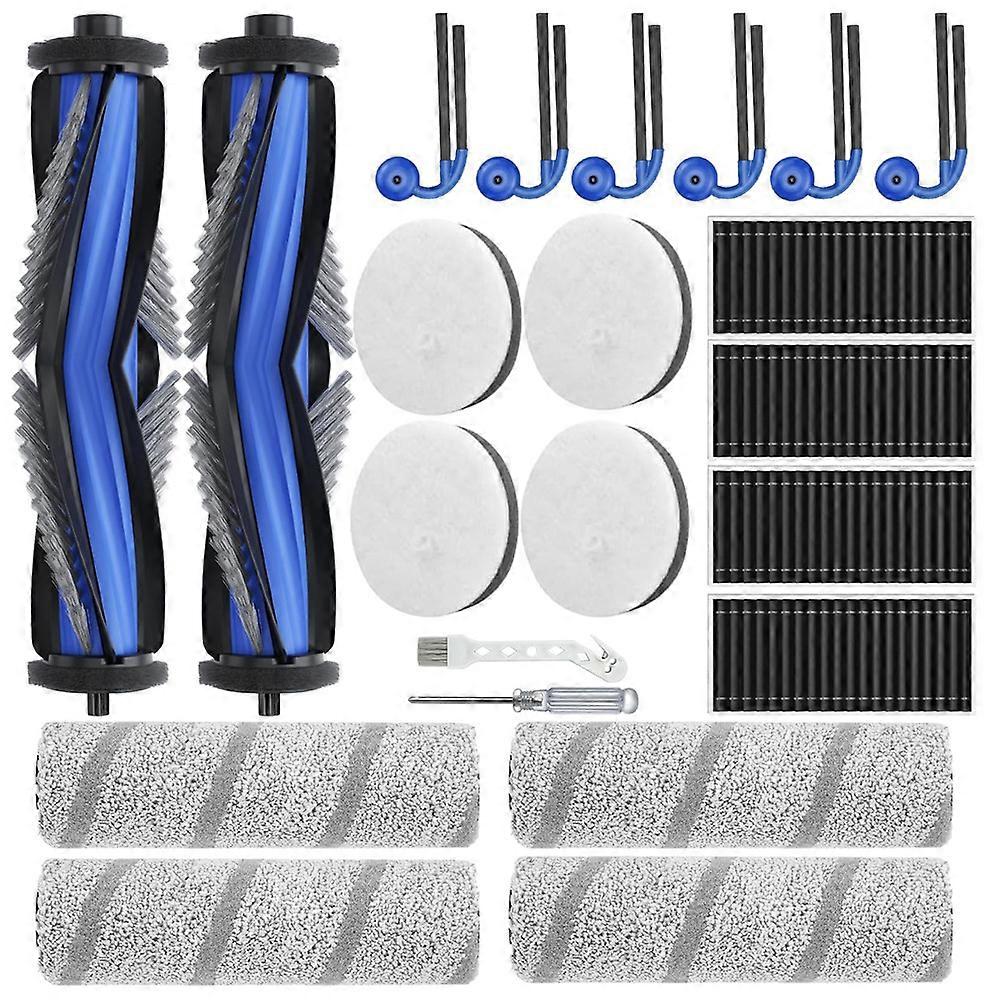22-teiliges Zubehörset Für Ecovacs Deebot X11 Omnicyclone: ​​hauptbürste, Walze, Schwamm, Filter Und Hepa-filter.