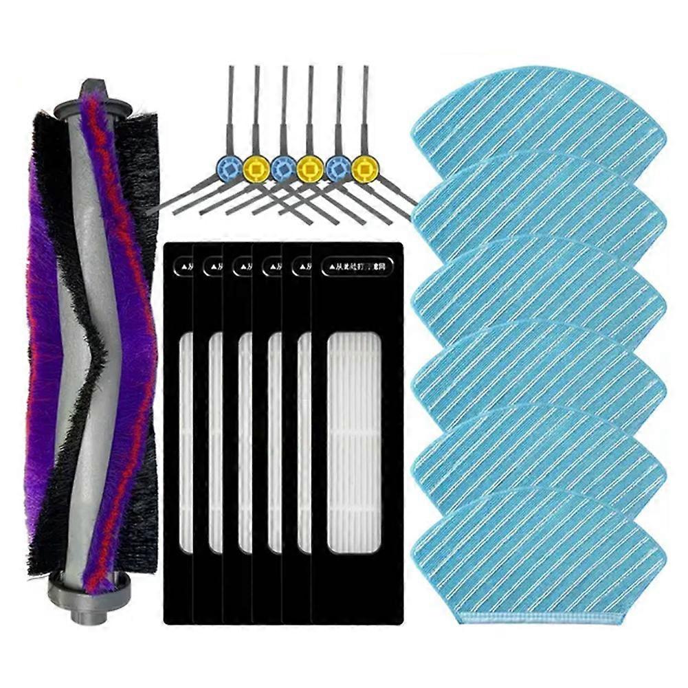 Moppzubehör Mit Seitenbürste Und Hepa-filter Für Midea M7 / M7 Pro / M7 Max / Eureka Ner700 / Fakir Rs 770