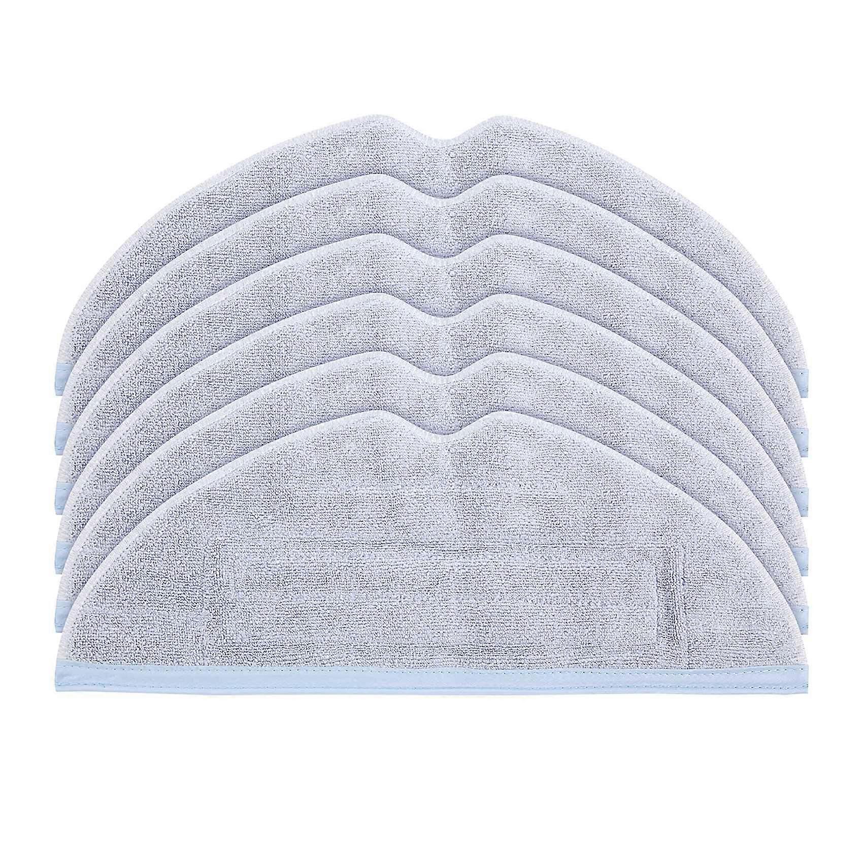 Ersatz-mikrofaser-mopp-kleidungs-reinigungspads Für T7s T7s Plus S7 Staubsauger-zubehör, 6 Stück