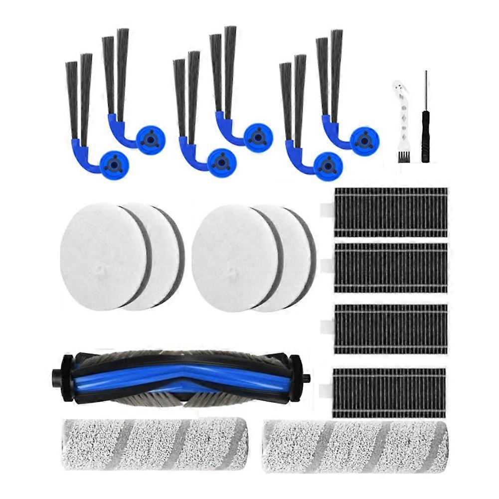 19 Ersatzteile Hauptseitenbürste, Staubbeutel Und Filter Für Ecovacs Deebot X11 Omnicyclone Roboterstaubsauger