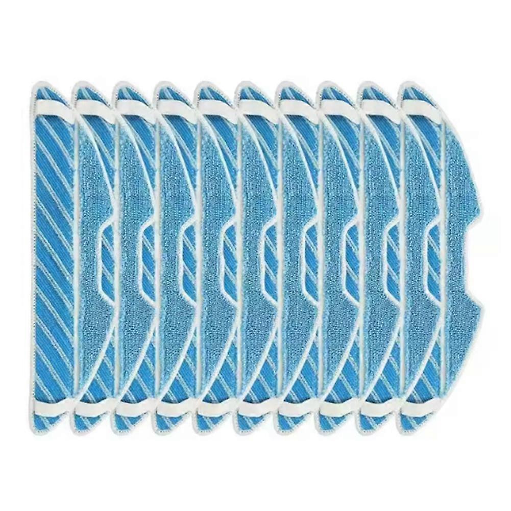 Packung Mit 10 Ersatztüchern Für Listar Rx10 Rx9 Rx5 Rx3 Besen, Waschbar Und Aus Mikrofaser.