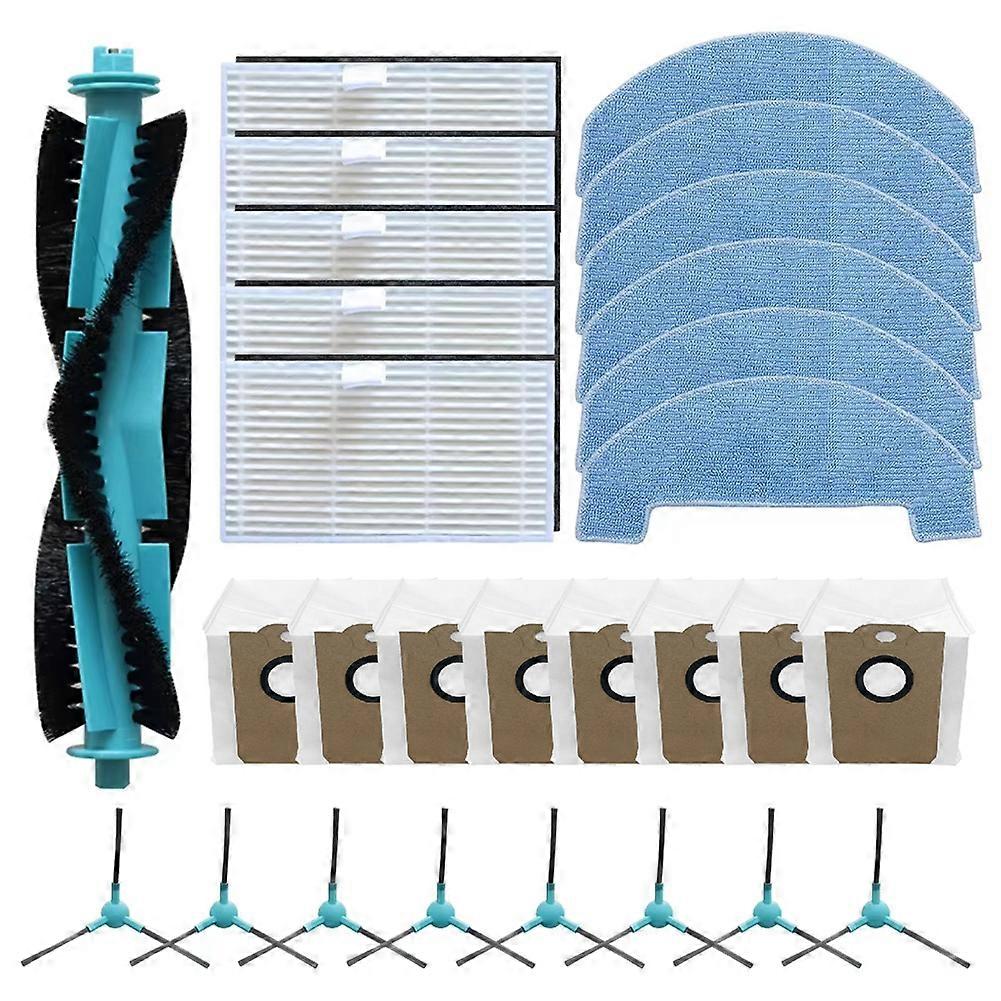 28-teiliges Set Für Ultenic T20 Pro Staubsauger: Hauptbürste, Seitenbürste, Hepa-filter, Reinigungstuch Und Staubbeutel.