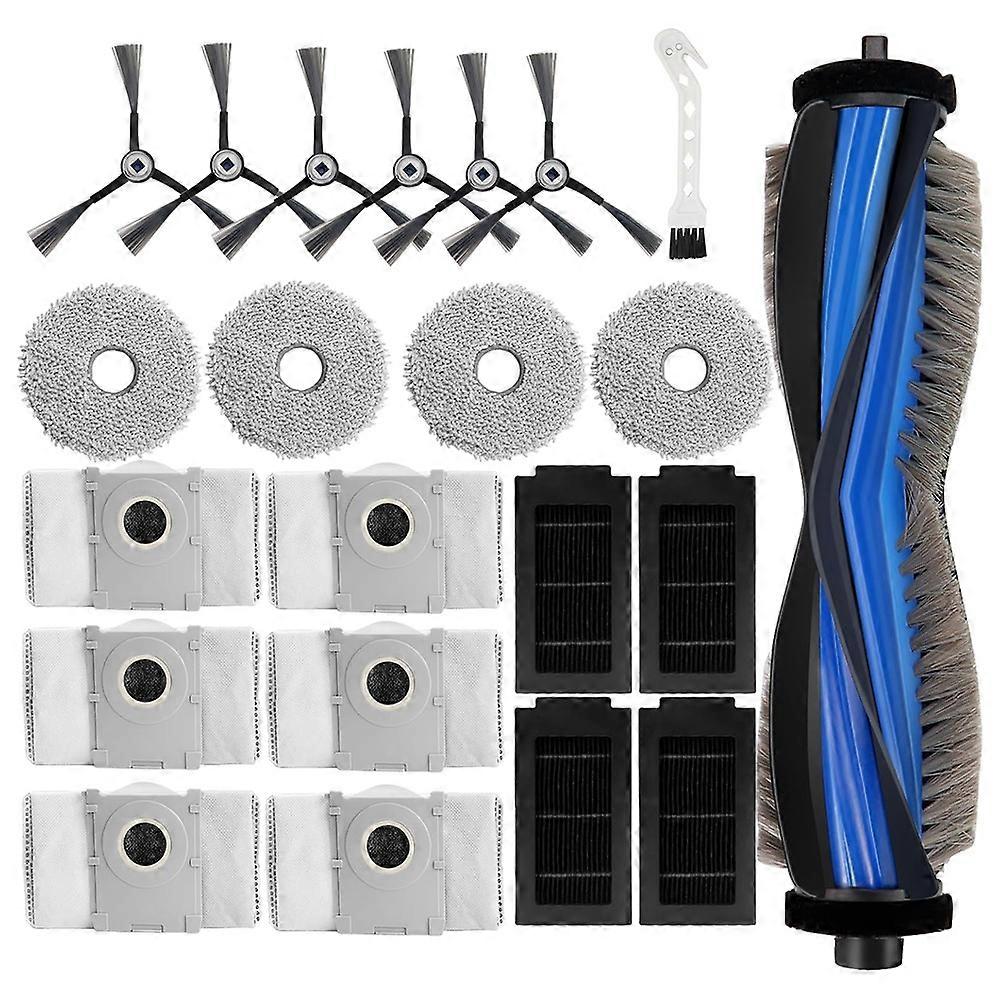 Packung Mit 22 Teilen Für Ecovacs Deebot T50 Max/t50 Omni/t50 Pro Omni/t50 Max Pro Omni Staubsauger: Hauptbürste, Filter, Mopp Und Staubbeutel.