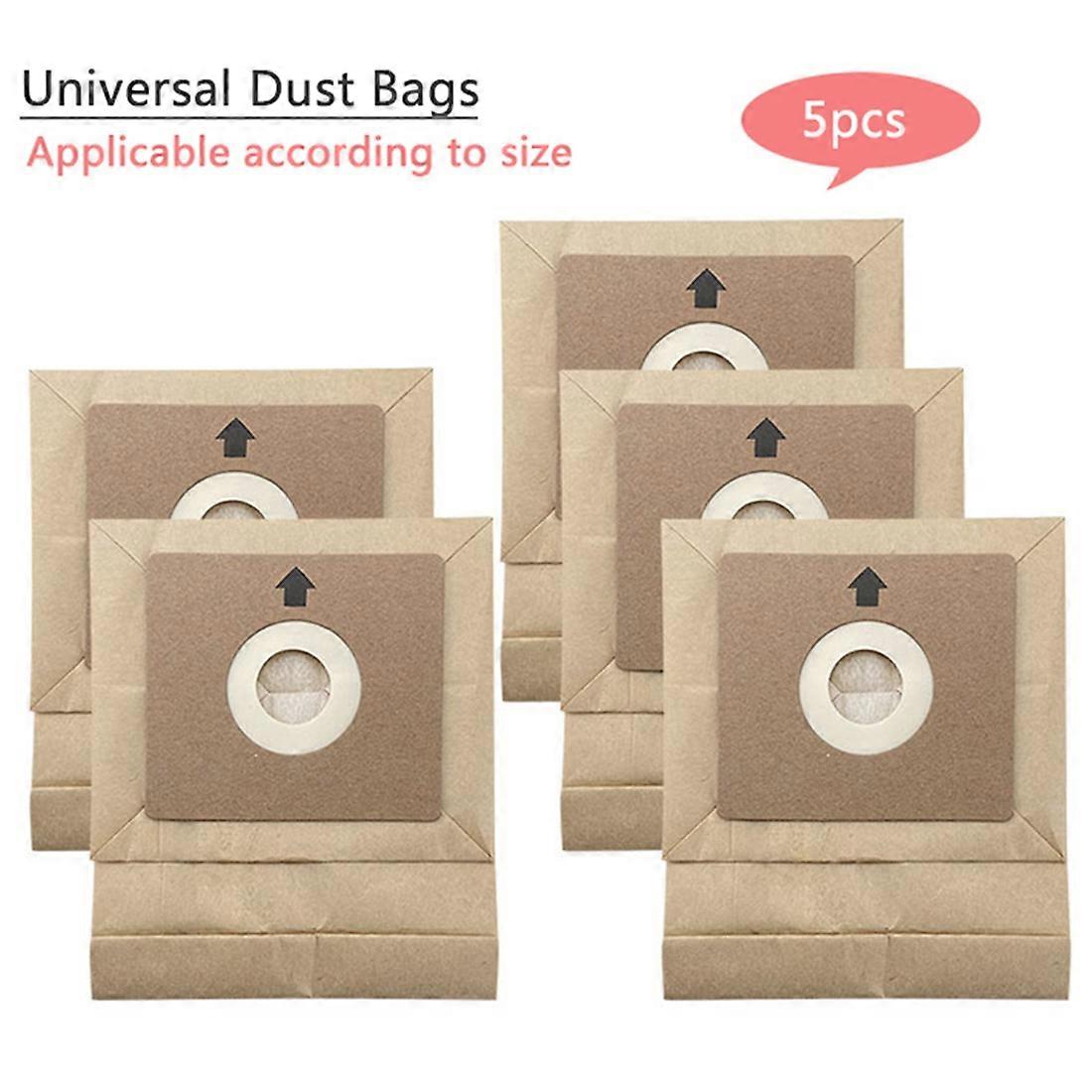 5er-pack Universal-staubsauger-papiertüten, Premium-staubsammelbeutel, Haushaltsgeräte-zubehör