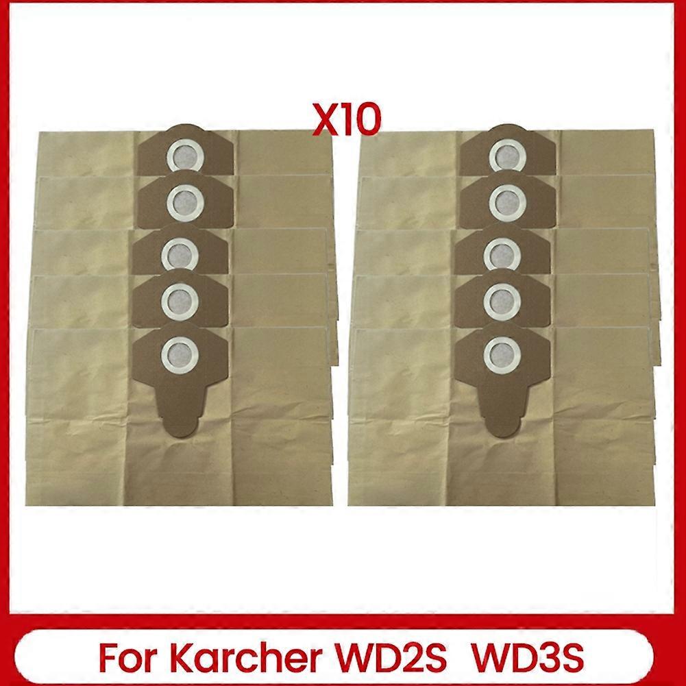10er-pack Staubbeutel Für Karcher Wd2s Wd3s Staubsauger, Zubehör, Papierbeutel, Ersatzteile 9.771-350.0
