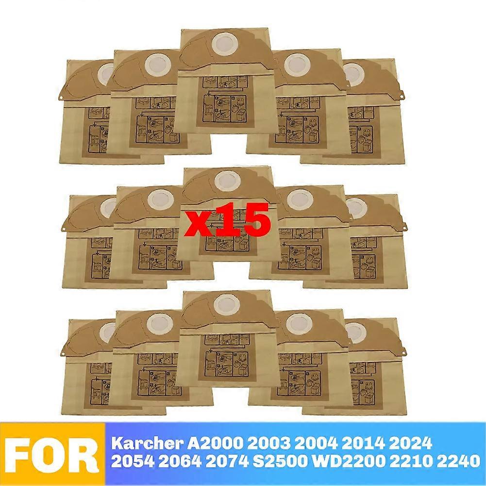 Ersatz-staubsaugerbeutel Für Karcher A2000 2003 2004 2014 2024 2054 2064 2074 S2500 Wd2200 2210 2240