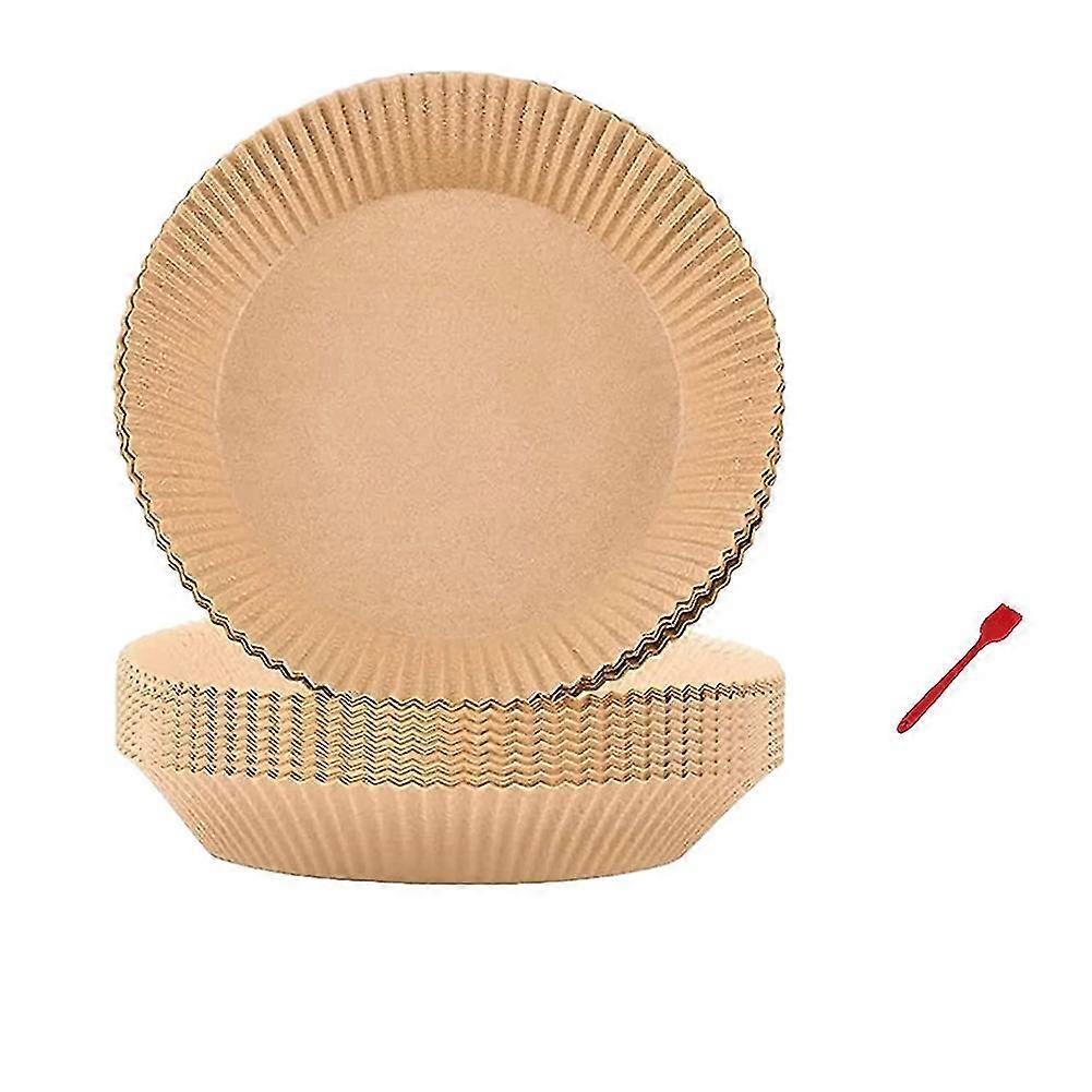 100 Stück Einweg-pergamentpapier Für Luftfritteusen, Antihaft-einlagen Für Luftfritteusen, Zum Backen Von Braten In Der Luftfritteuse