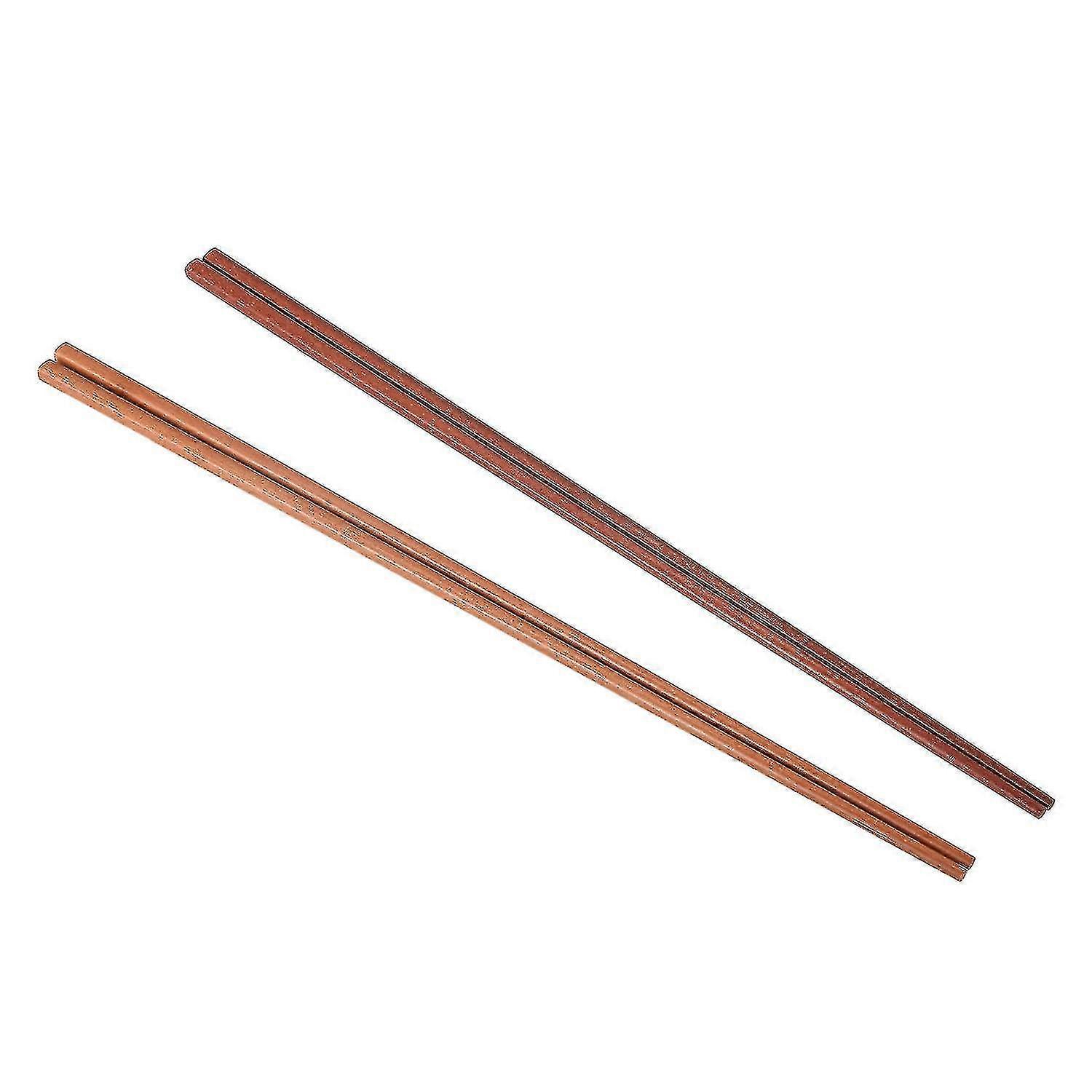 Ironwood Noodles Essstäbchen Zum Kochen, 42 Cm Länge, 1 Paar, Dunkelbraun