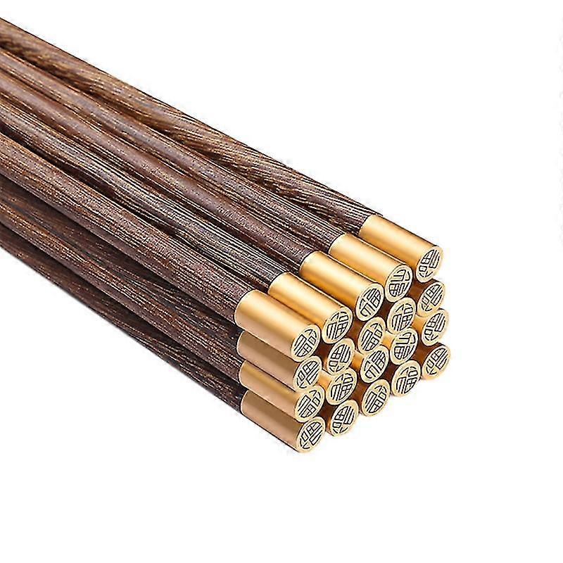 10 Paar Essstäbchen Aus Holz Ohne Lack Und Wachs, Haushaltsgesundheitsgeschirr, Sushi, Chinesische Essstäbchen, F