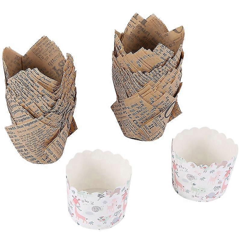 150 Stück Cupcake-förmchen, Backförmchen, Muffin-einlage, Fettdichtes Papier, Cupcake-förmchen Für Hochzeit, Bir