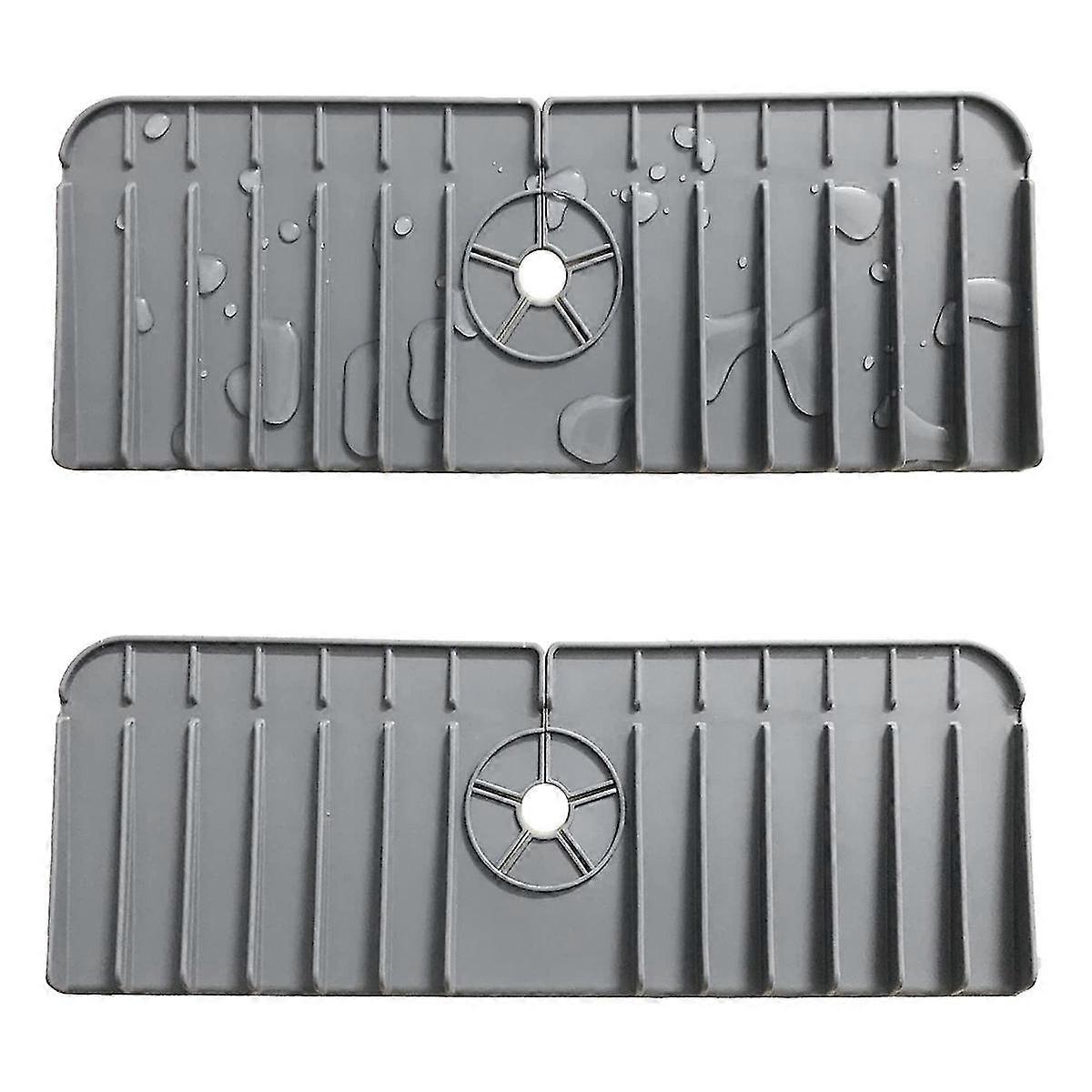 Küche Silikon Wasserhahn Waschbecken Spritzschutz, Wasserhahn Griff Tropf Auffangschale, Silikon Spritzschutz Fo