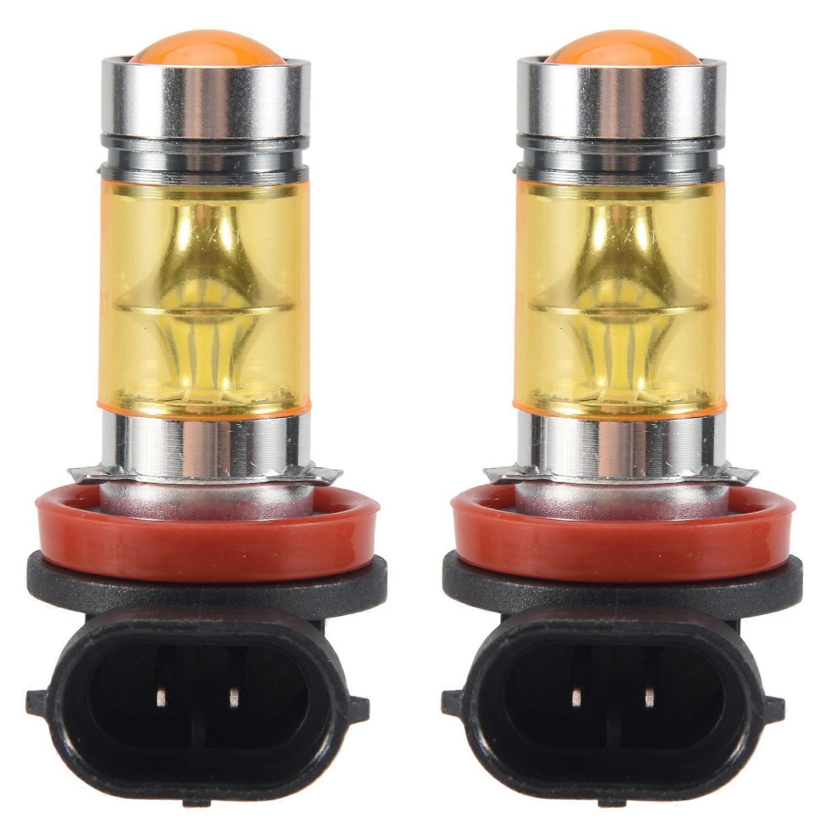 2 Stück High Power 100 W H8 H11 2828 20 Led Gelbe Led-nebelscheinwerfer