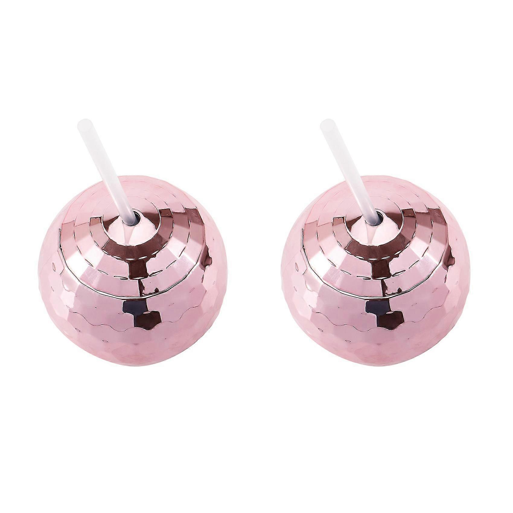 10x Flash Ball Cocktail Tasse Nachtclub Bar Party Taschenlampe Stroh Wein Glas Trinken Sirup Tee Bott