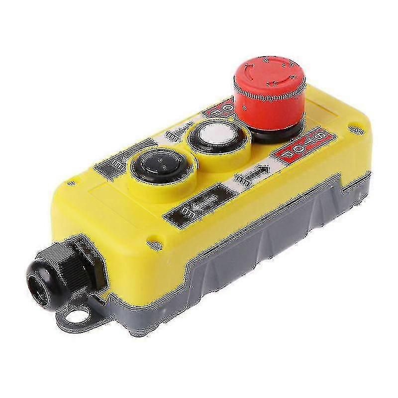 Wasserdichter Industrieller Not-aus-drucktastenschalter Für Die Hängende Steuerstation Von Elektrokranen