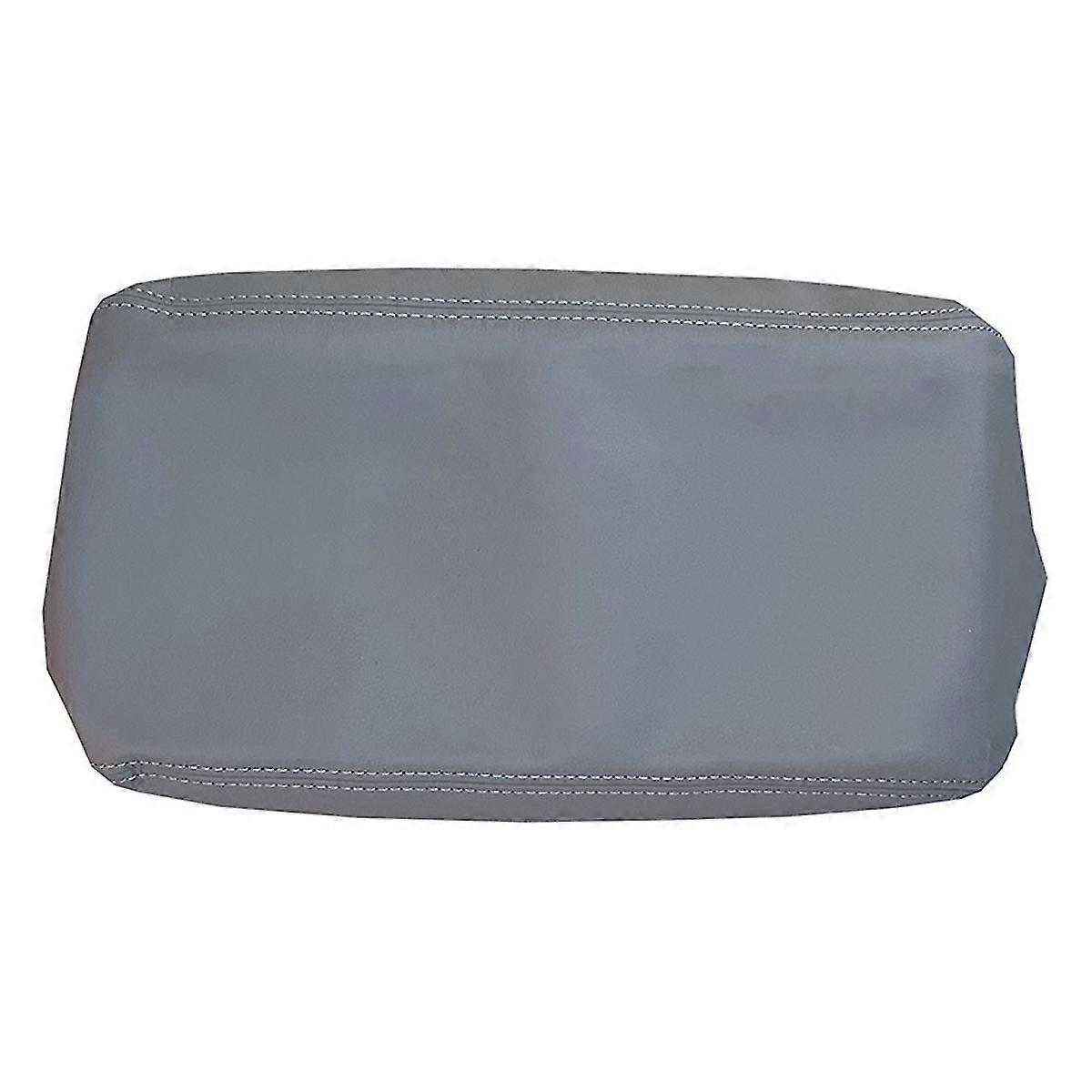 Für 2005–2012, Mikrofaser-leder, Auto-innenraum, Zentrale Steuerung, Armlehnenbox, Abdeckung, Aufkleber, Grau