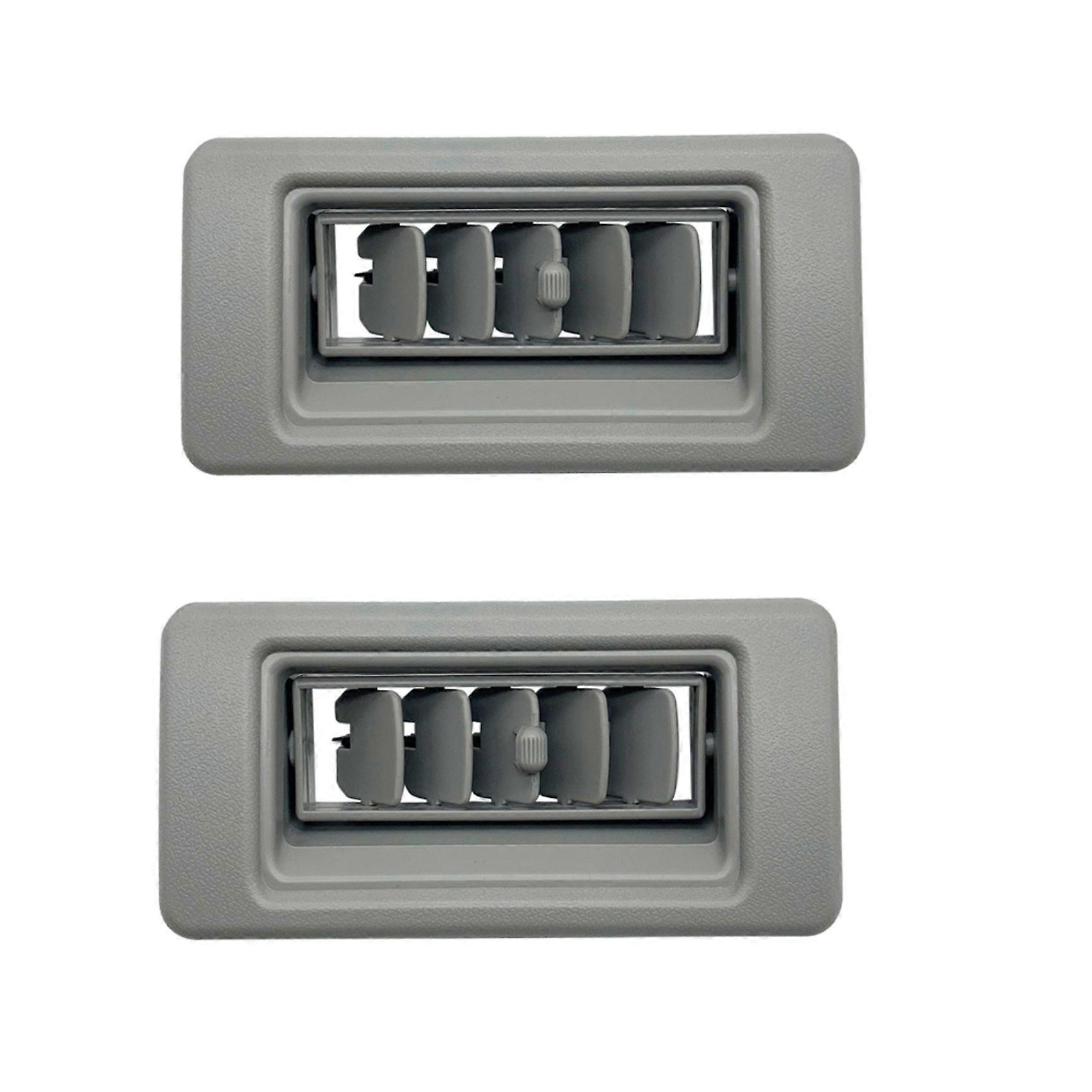 2 Stück Dachklimaanlage Lüftungsgitter Mr360996 Mr360997 Für Mitsubishi Pajero V33 V43 V45 V73 V75 Grau