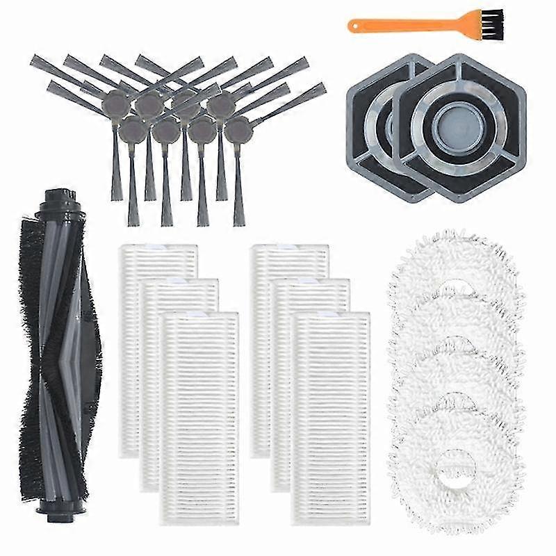 22 Stück R-seitenbürsten-hepa-filter Für Deebot N9+ Staubsauger-zubehör