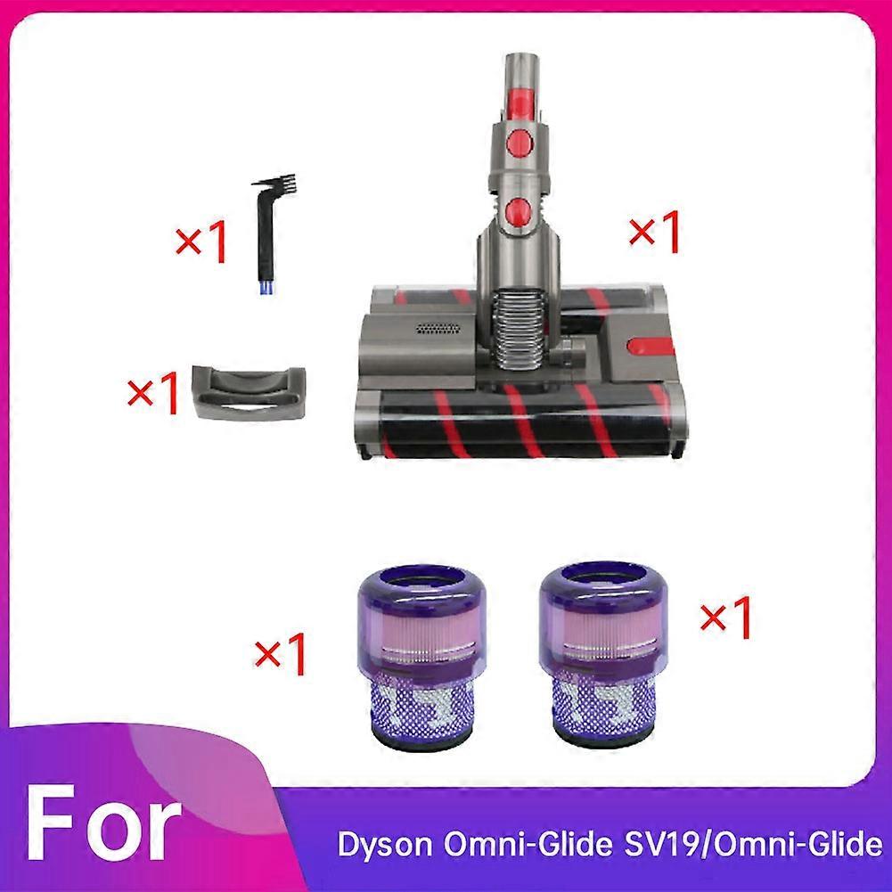 Ersatz-soft-dual-rollenbürstenkopf Für Omni-glide Sv19 Roboterstaubsauger