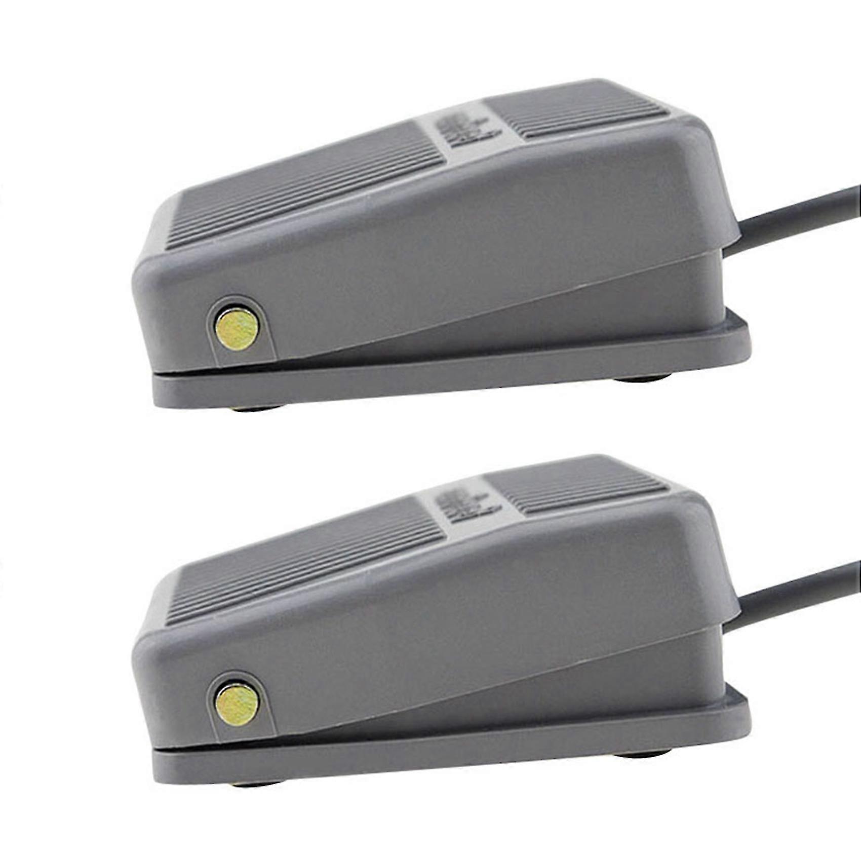 2x 250v Foot Pedal Momentary Control Switch Electric Foot Pedal Spdt Graybusiness & Industrie, Elektronik & Messtechnik, Elektronische Bauelemente