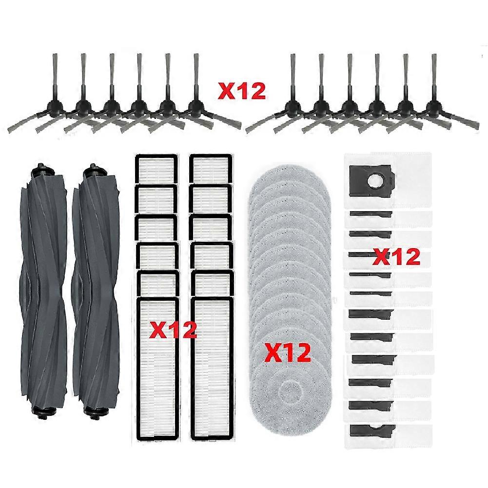 Ersatzteile Für Dreame L10s Plus Rll42sd Staubsauger: Hauptwalze, Seitenbürste, Hepa-filter, Reinigungstuch Und Staubbeutel.