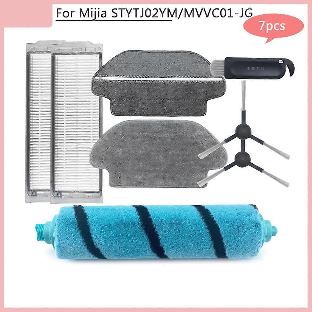 Ersatzteile Kompatibel Mit Den Staubsaugern Xiaomi Mijia Stytj02ym Mvvc01-jg, Viomi V2 Pro Und V3 Se: Hauptseitenbürste Und Hepa-filter.
