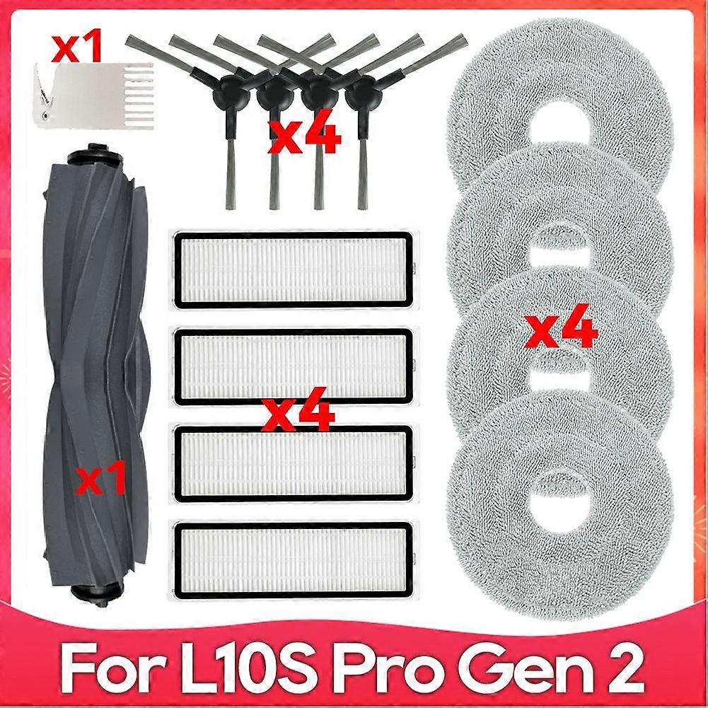 Mit Dem Staubsauger Dreame L10s Pro Gen 2 / Rll42sda Kompatibles Zubehör: Hauptbürste, Reinigungstuch Und Hepa-filter
