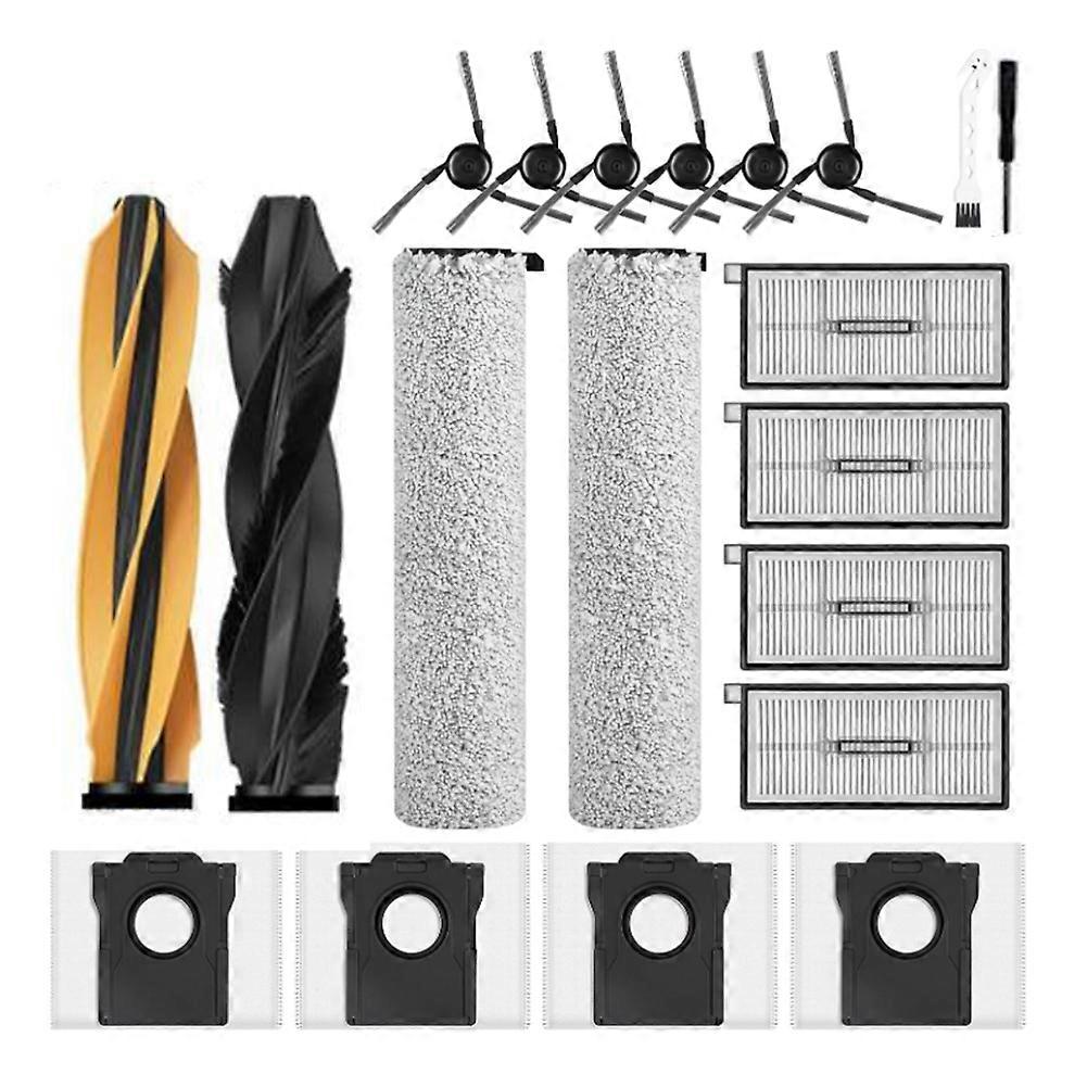 20er-pack Zubehör Für Den Dreame Mova Z60 Ultra Roboterstaubsauger: Hauptbürste, Walze, Staubbeutel, Seitenbürste Und Hepa-filter.