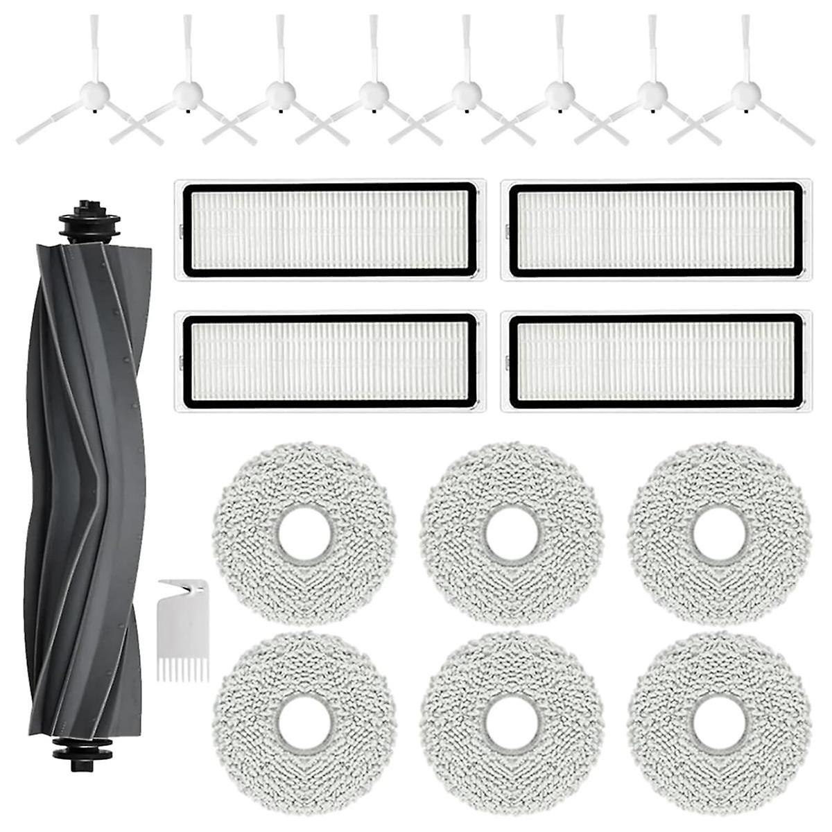 Ersatzteile Für Roboterstaubsauger L10s Ultra / L10 Ultra: Zubehör, Hauptseitenbürste, Hepa-filter